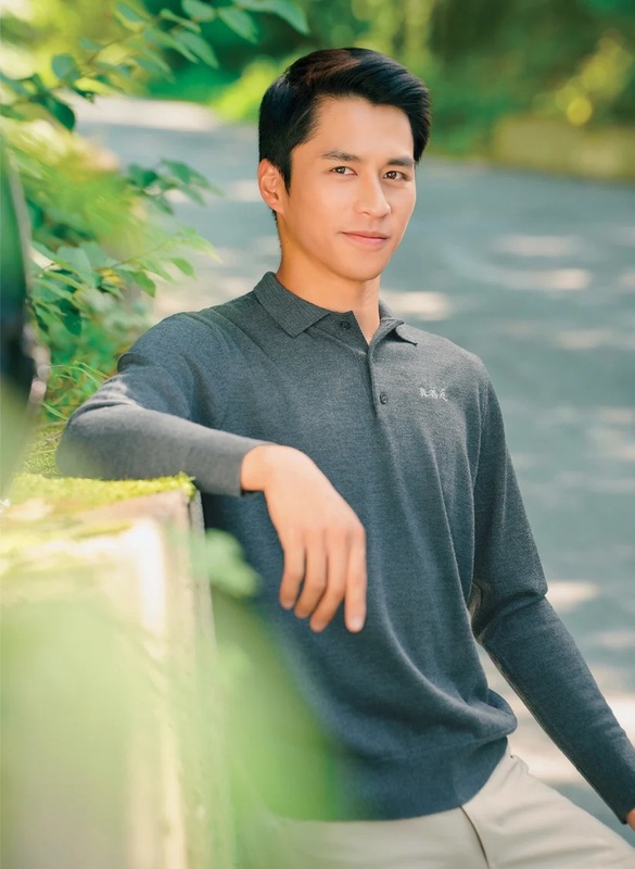 Content m wool polo sweater grey 03