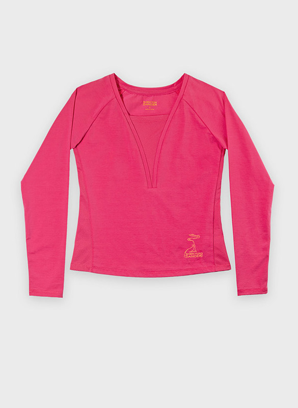Content girls dancewear bigv pink